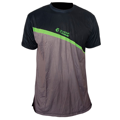 T-Shirt Dry Fit Negro/Gris TALLA S